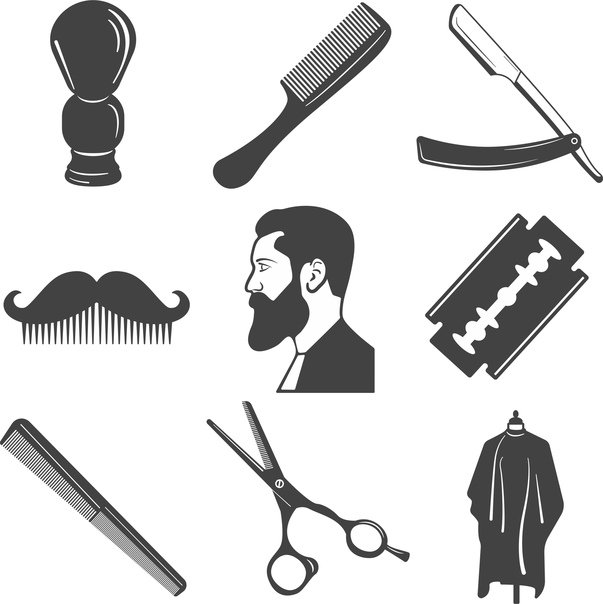 Инструменты для мужской стрижки