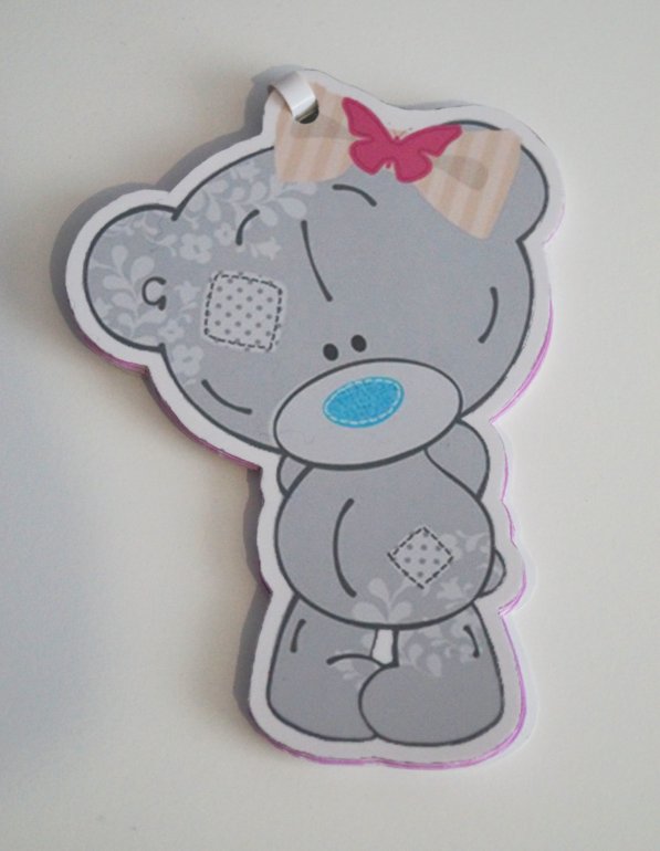 Трафарет мишка для пряников