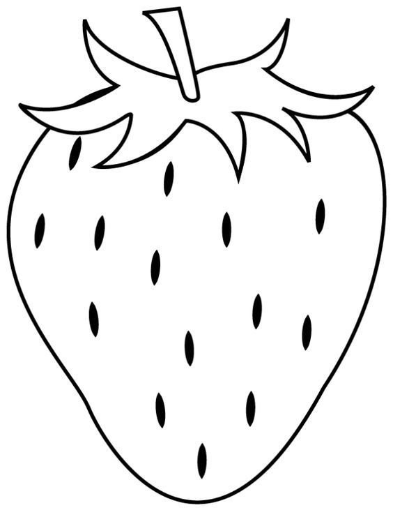 Раскраска "ягоды"