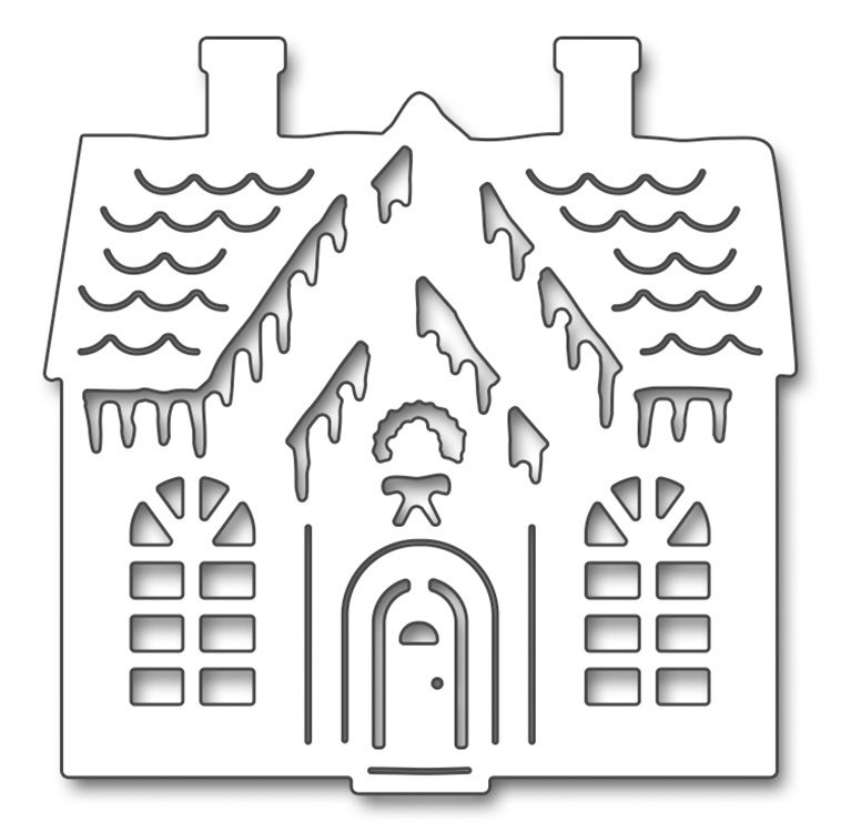 Украшения на окна домики