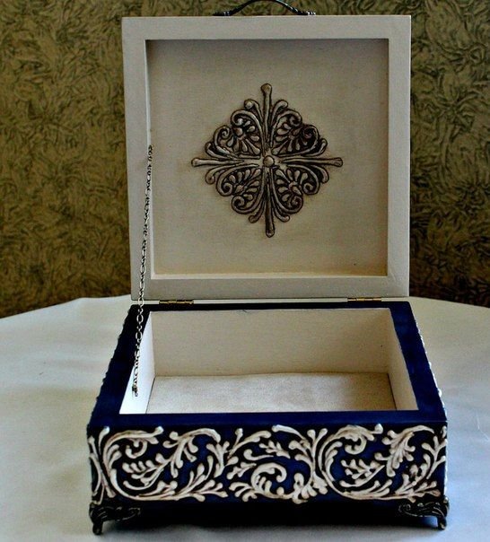 Трафареты для декора шкатулок