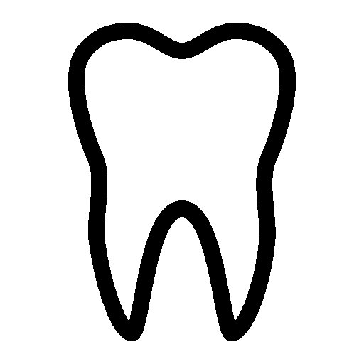 Очертания зуба