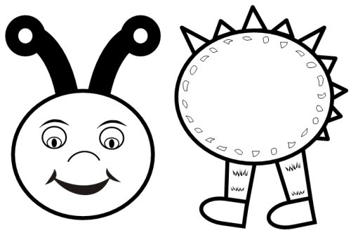 Голова гусеницы для вырезания