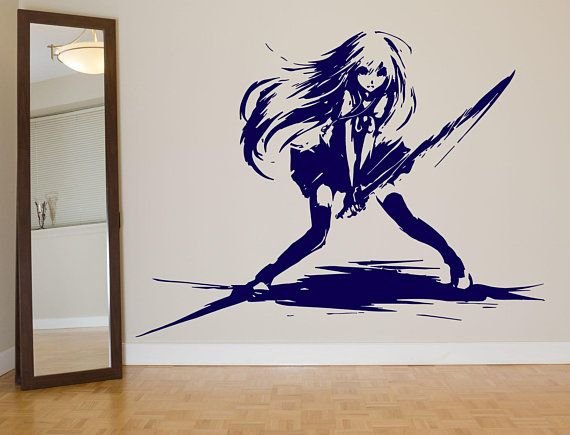 Рисунки на стену аниме