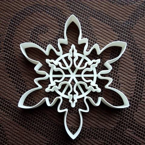 Форма для пряников Снежинка