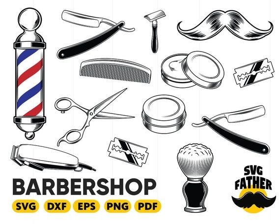 Барбершоп значок