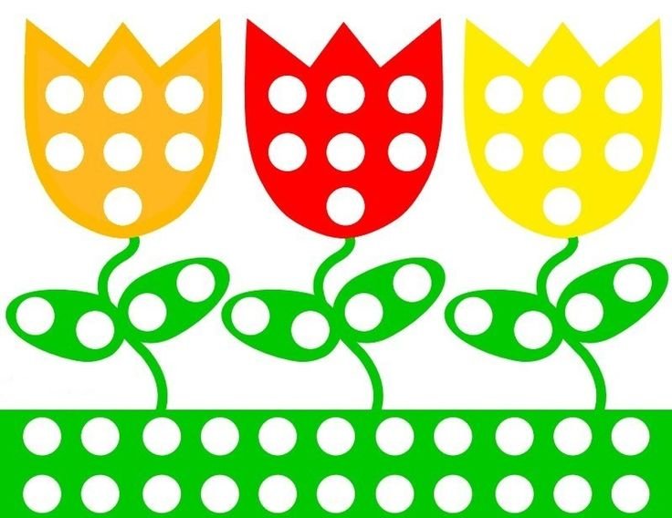 Заготовки для пальчиковых красок