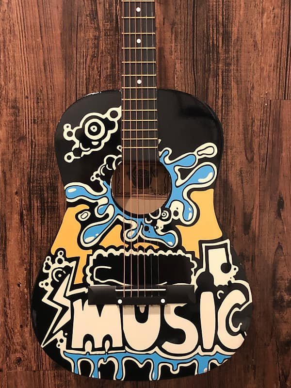 Электрогитара рисунок