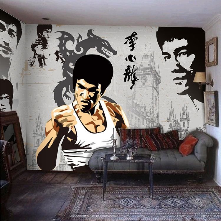 Арт на стене в квартире