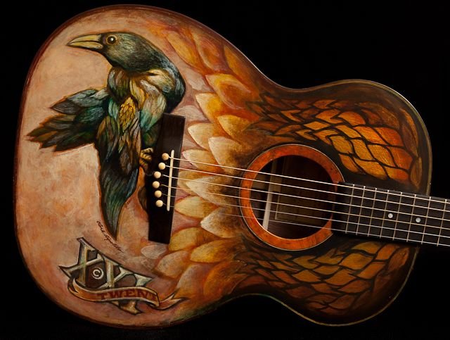 Гитара рисунок