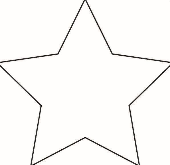 Звезда пятиконечная шаблон для вырезания