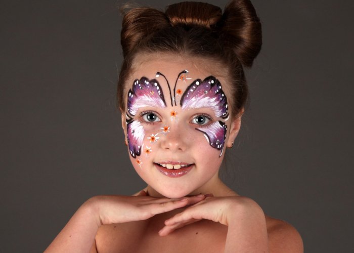 Лёгкий аквагрим для детей