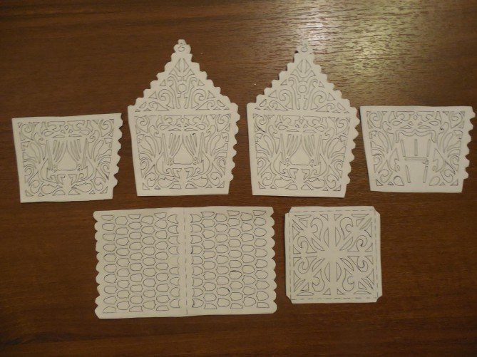 Объемный домик