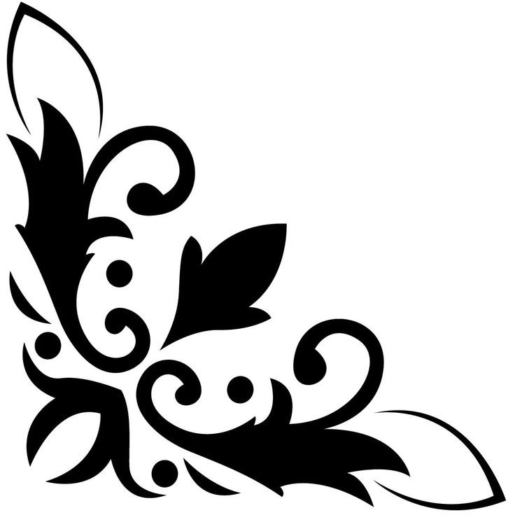 Трафарет узоры