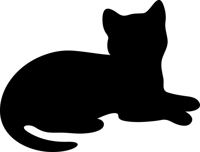 спящая кошка