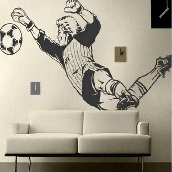 Трафарет спорт на стену