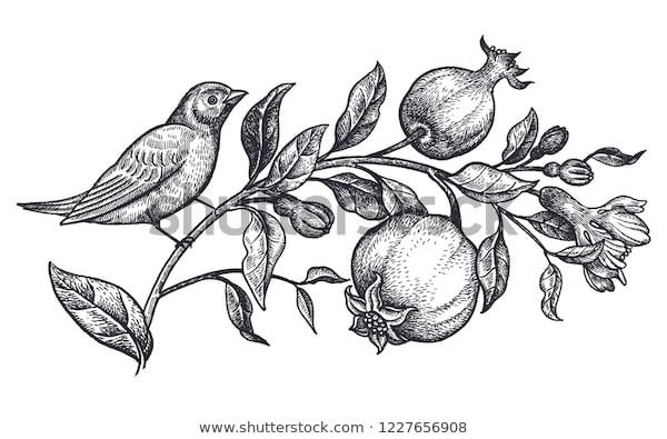 Гранат орнамент