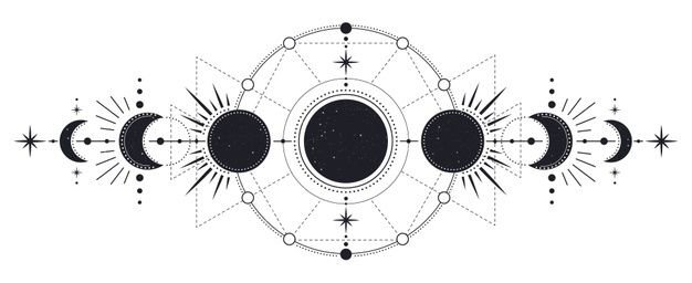 Лунные фазы вектор