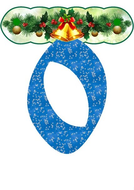 Буквы для новогодней растяжки