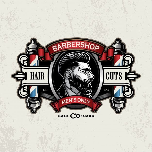 Barbershop надпись