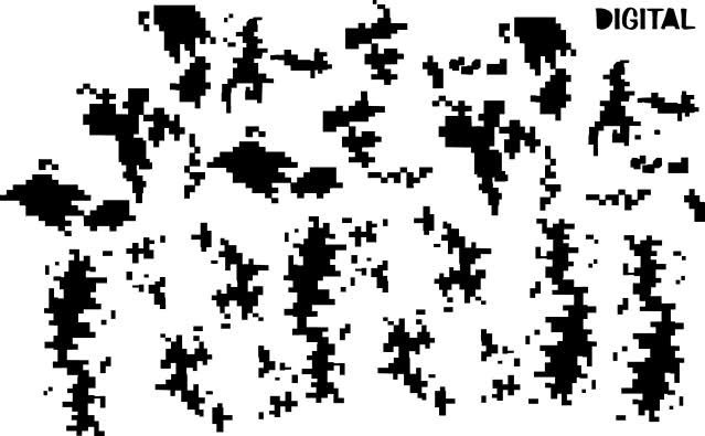 Трафарет пиксельного камуфляжа