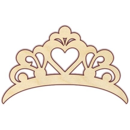 Диадема трафарет