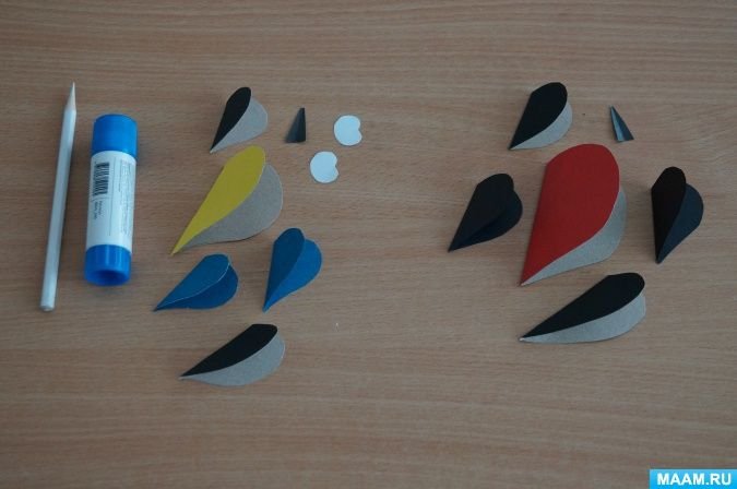 Конструирование из бумаги птицы