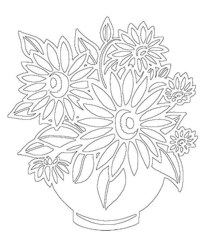 Цветы картинки для вырезания