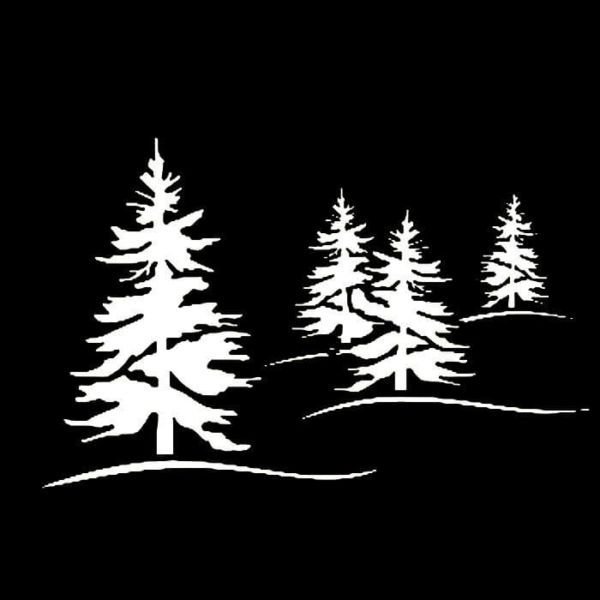 Новогодние силуэты