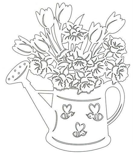 Вытыканки весенние цветы