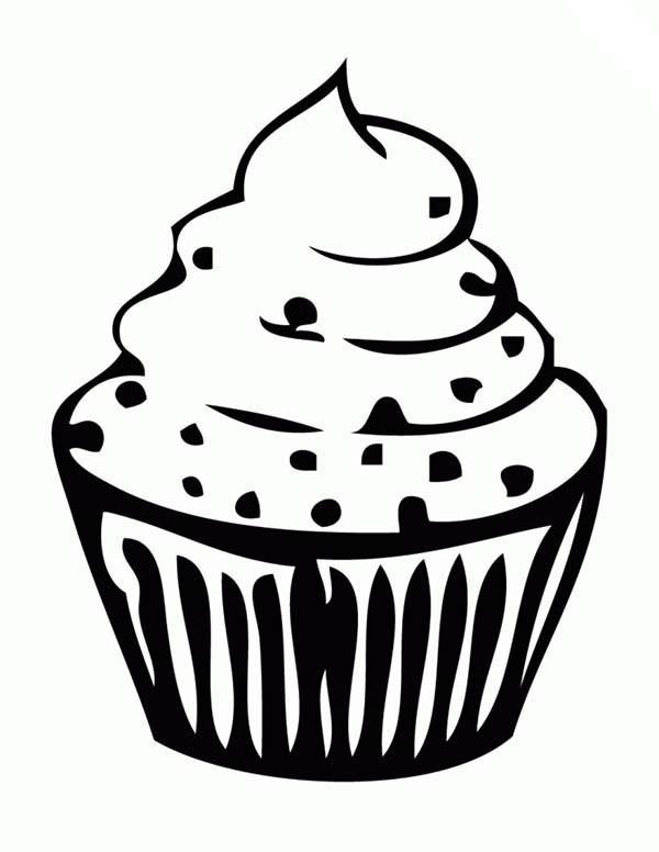 Пирожное для срисовки