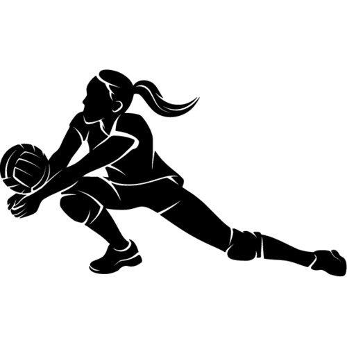 Волейбол силуэт