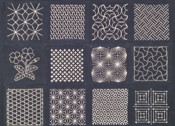 Японская стёжка сашико