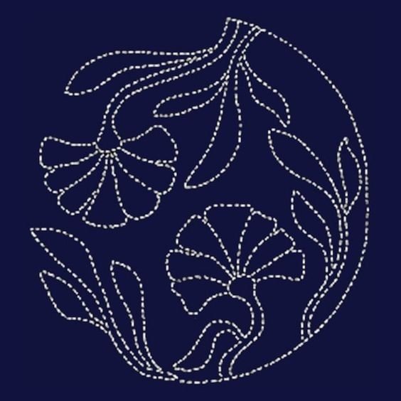 Японская стежка сашико