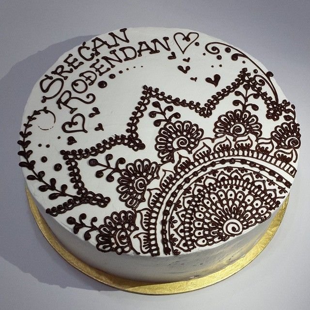 Торт рисунок