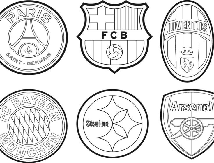 Эмблемы футбольных команд