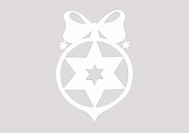 Трафарет игрушки на окно