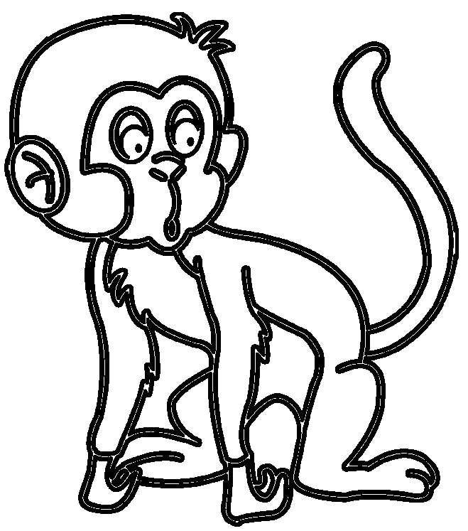 Обезьянки вытынанки