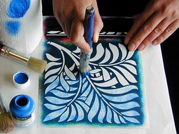 Трафареты для росписи по ткани