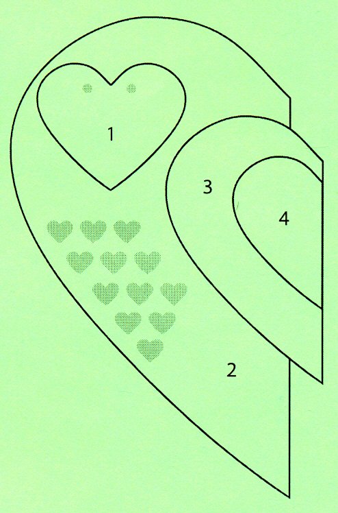 Заготовки для валентинок