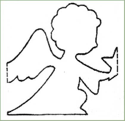 Симметричные вытынанки для детей