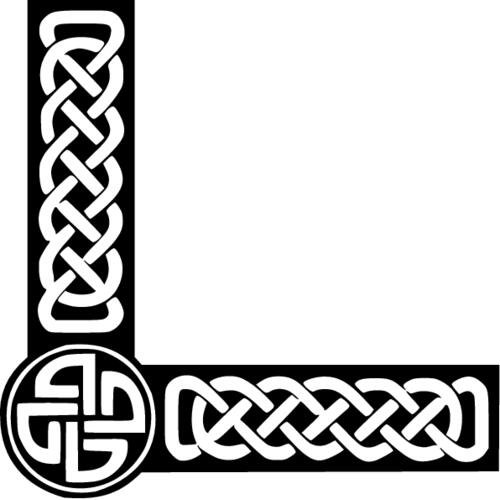 Славянский орнамент трафарет