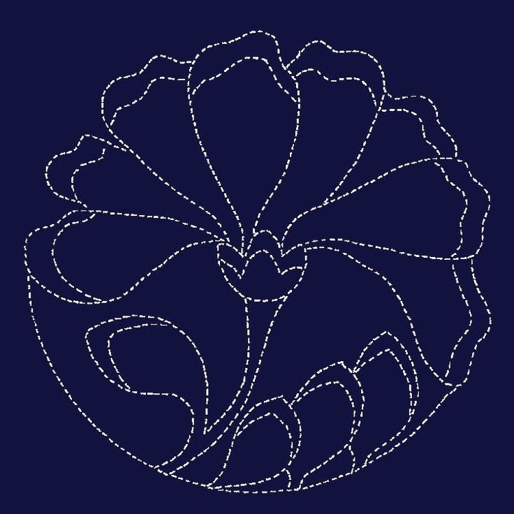 Стежка сашико схемы