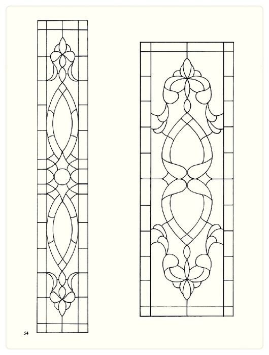 Узоры для витража