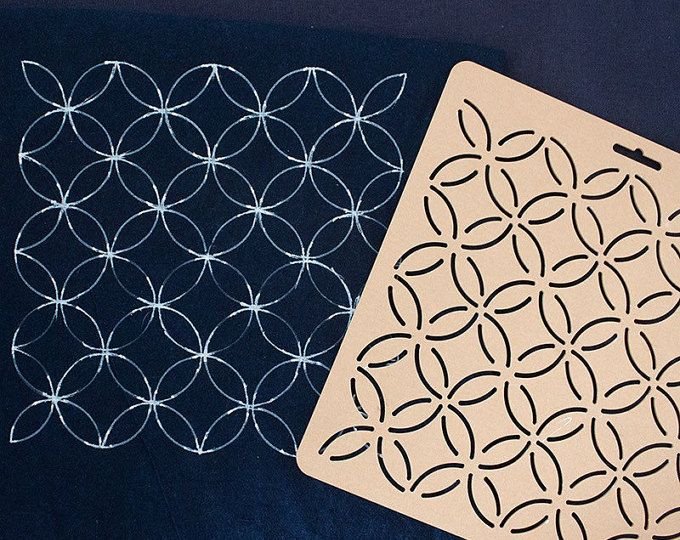 Трафареты для сашико