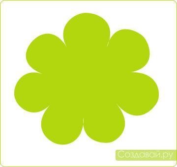 Шаблоны цветов цветные