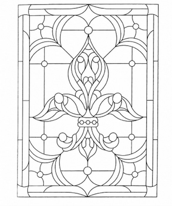 Узоры для витража