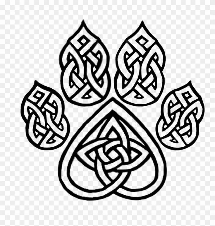 Кельтский орнамент кельтов животных