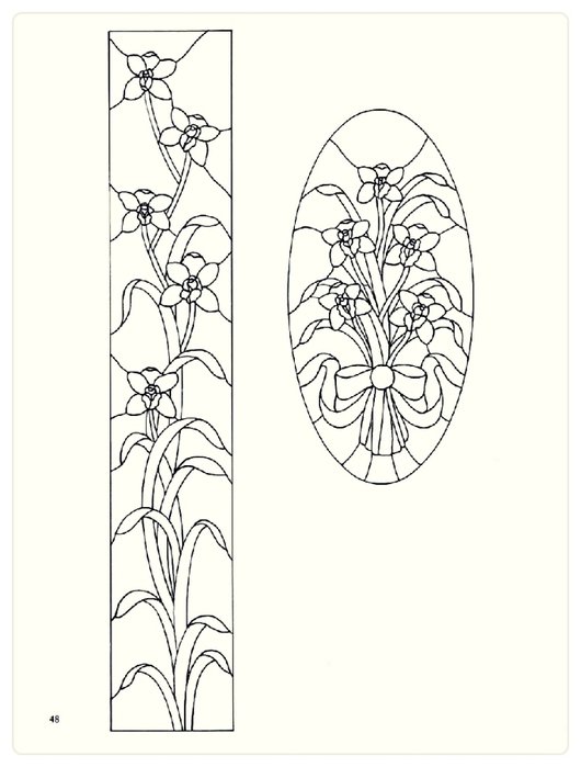 Узоры для витража