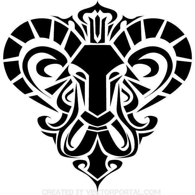 Тату Овен эскизы